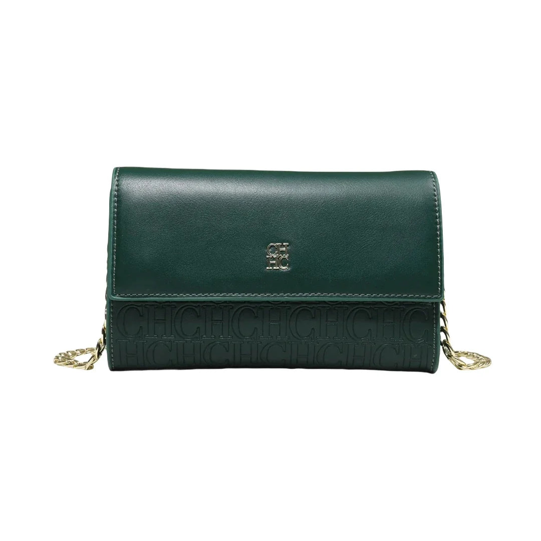 Monogram Chain Shoulder Bag