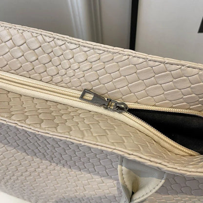 Minimal Woven Tote Bag