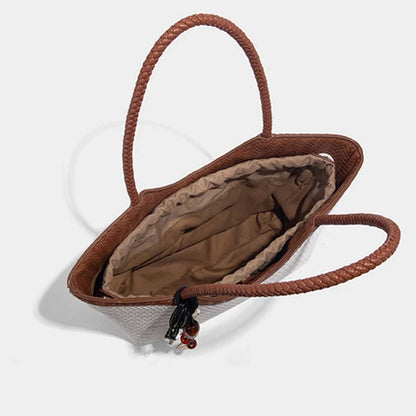 Rattan Market Tote