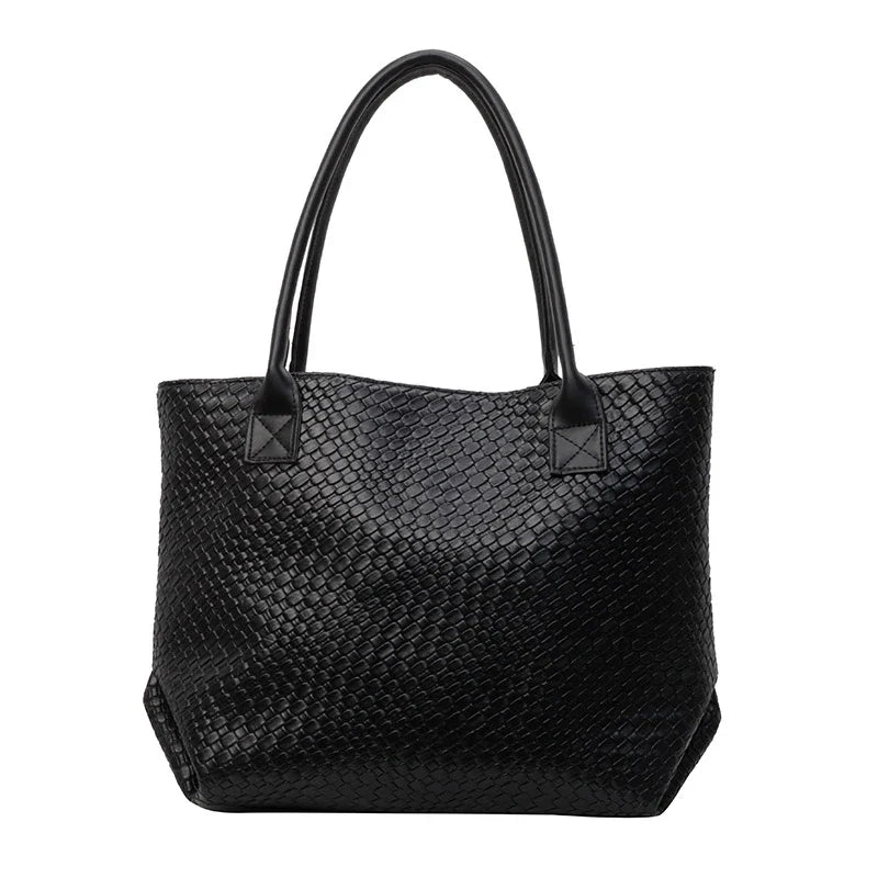 Minimal Woven Tote Bag