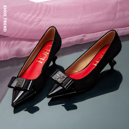 Refined Mid-Heel Pumps