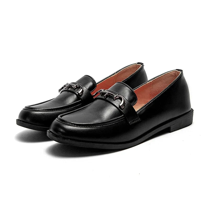 Minimal Black Flats