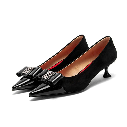 Refined Mid-Heel Pumps