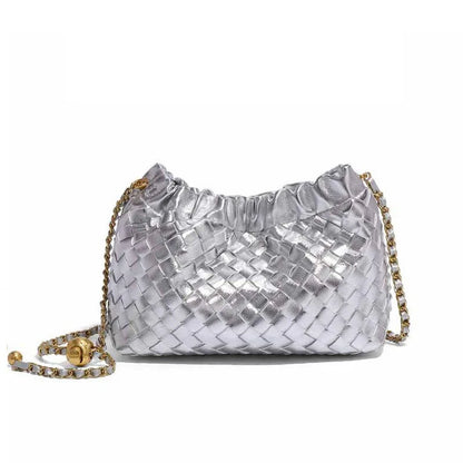 Woven Cloud Chain Bag
