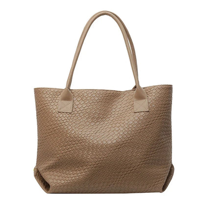Minimal Woven Tote Bag