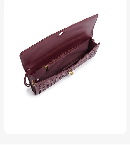 Handwoven Accordion Shoulder Bag