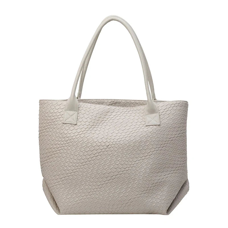 Minimal Woven Tote Bag