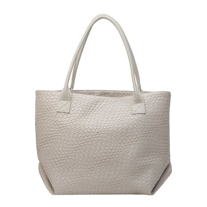 Minimal Woven Tote Bag