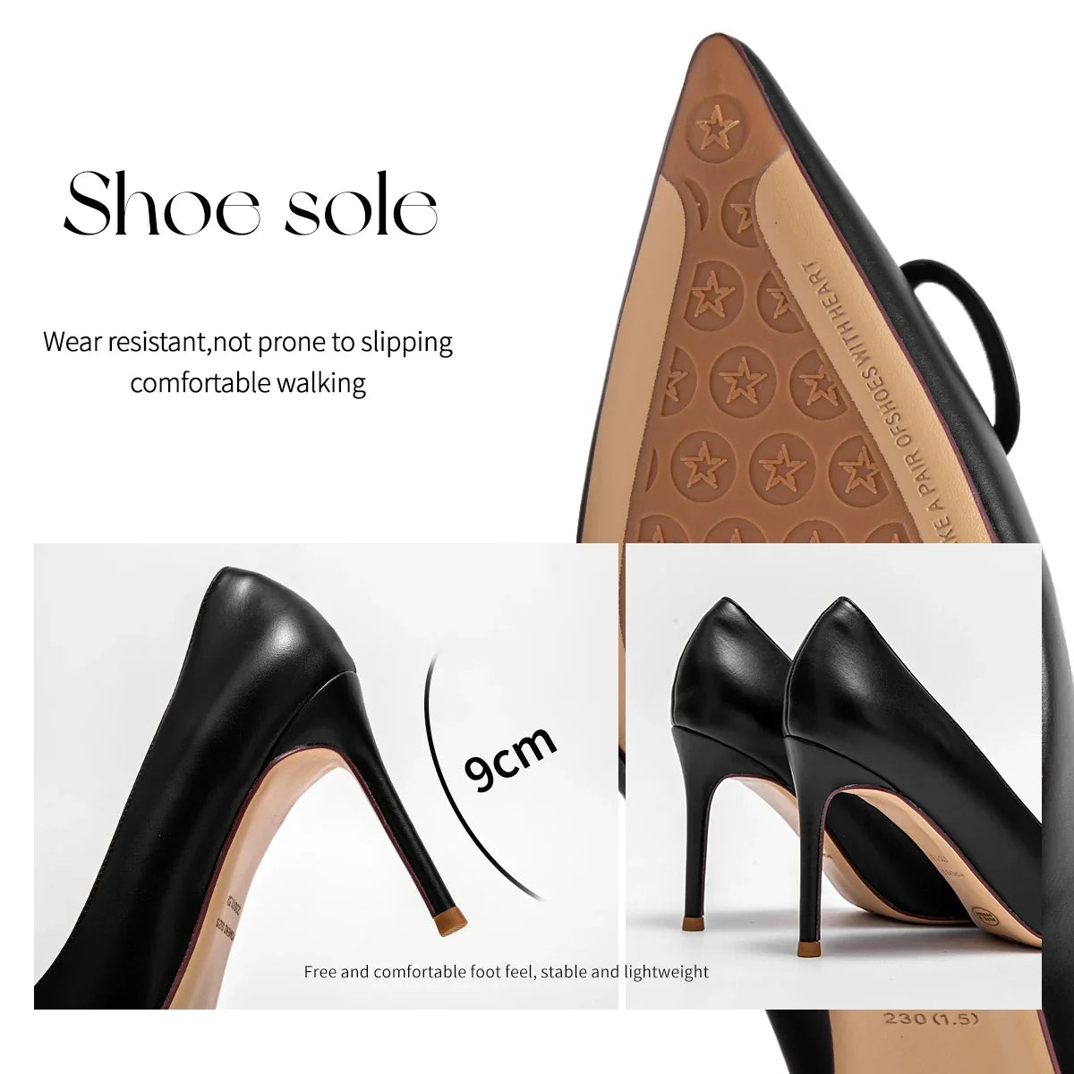 Refined Pointed Stiletto Heels