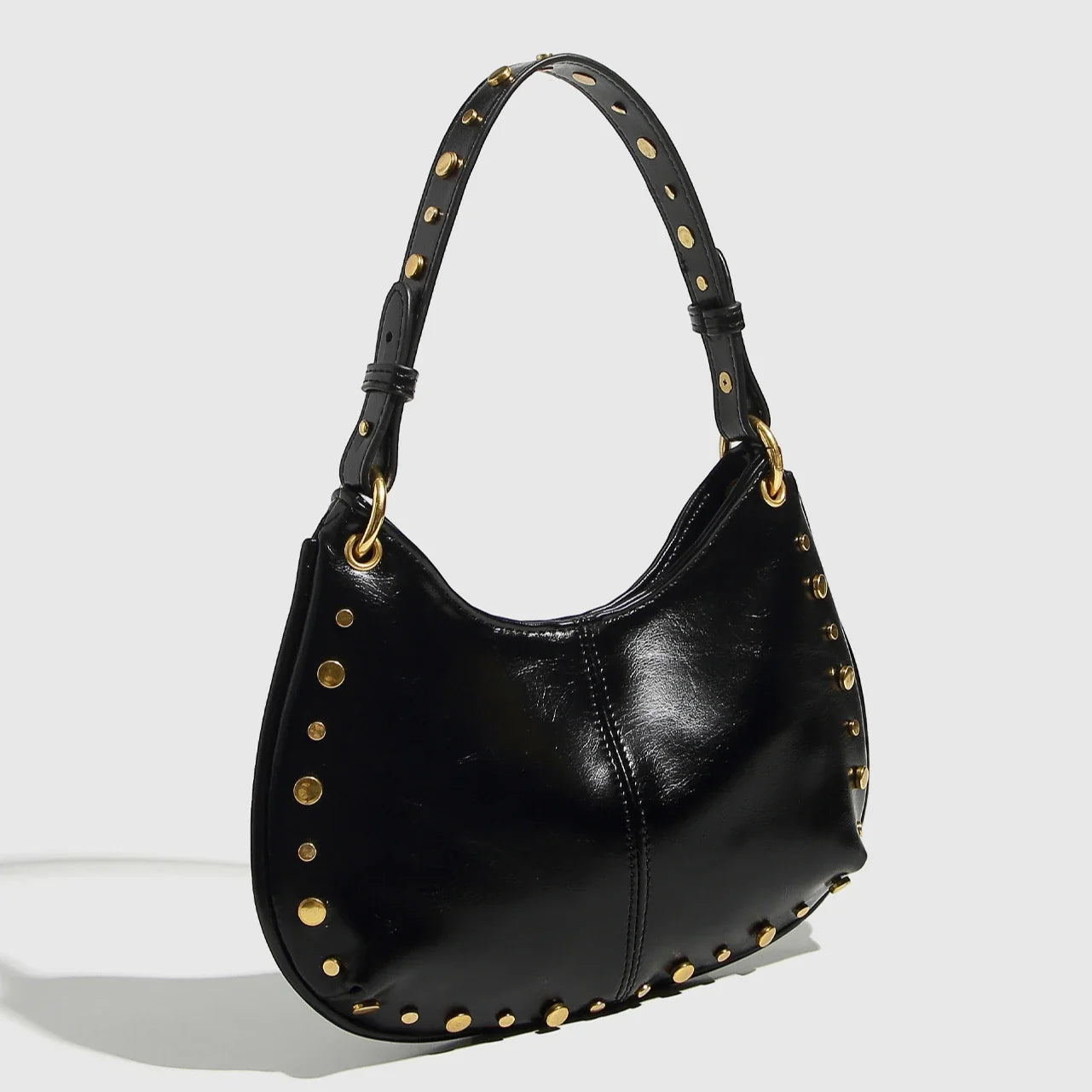 Signature Riveted Chain Bag