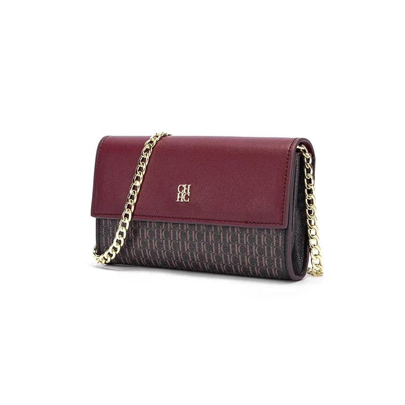 Monogram Chain Shoulder Bag