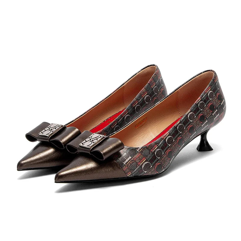 Refined Mid-Heel Pumps