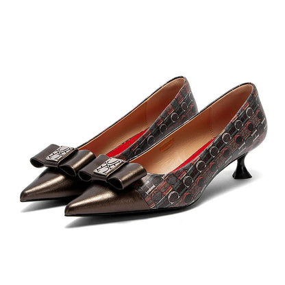 Refined Mid-Heel Pumps
