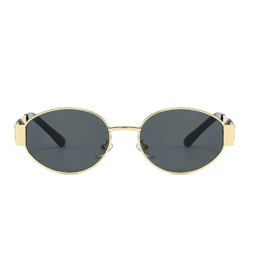 Metal Frame Signature Sunglasses