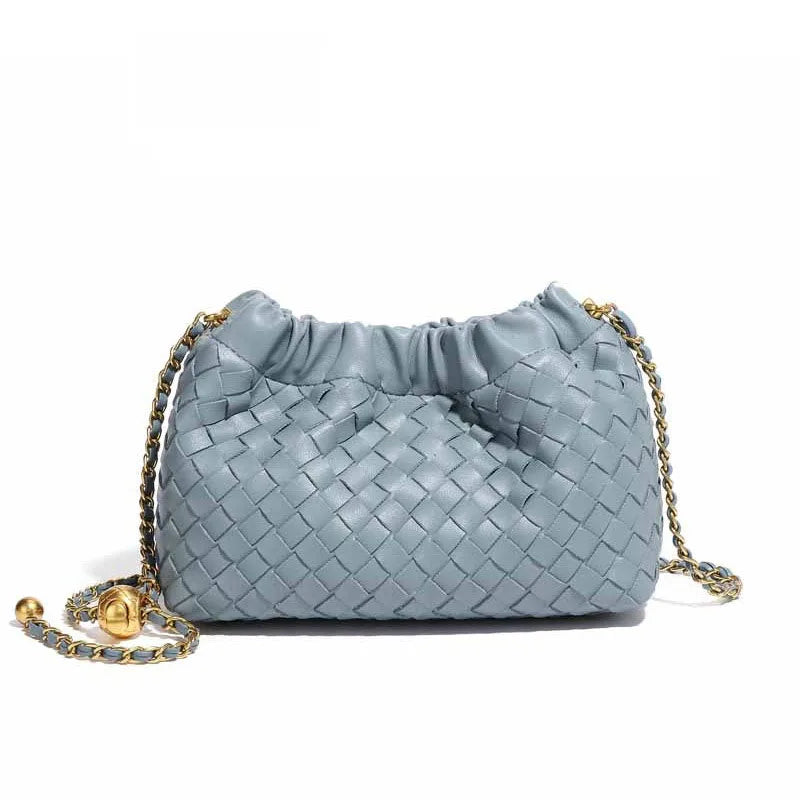 Woven Cloud Chain Bag
