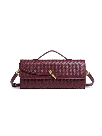 Handwoven Accordion Shoulder Bag