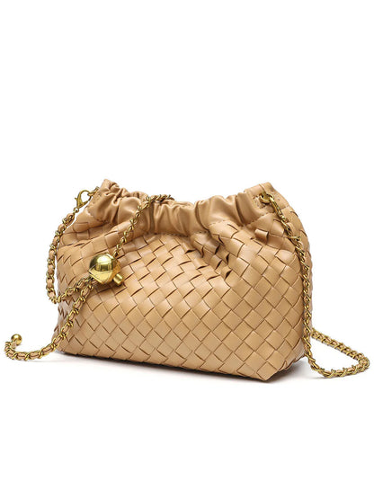 Woven Cloud Chain Bag