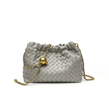 Woven Cloud Chain Bag