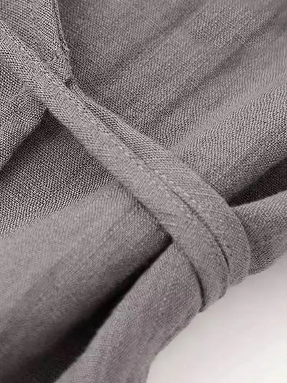 Textured Wrap Kimono Blouse