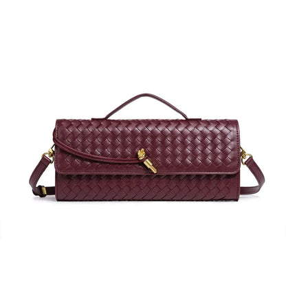 Handwoven Accordion Shoulder Bag