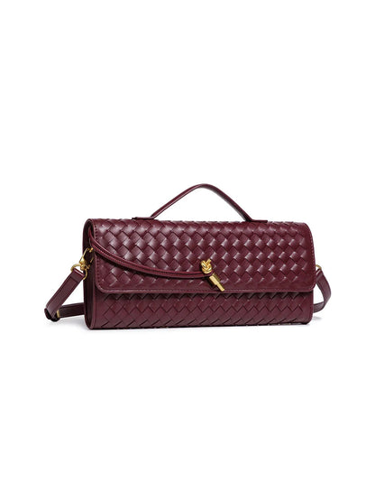 Handwoven Accordion Shoulder Bag