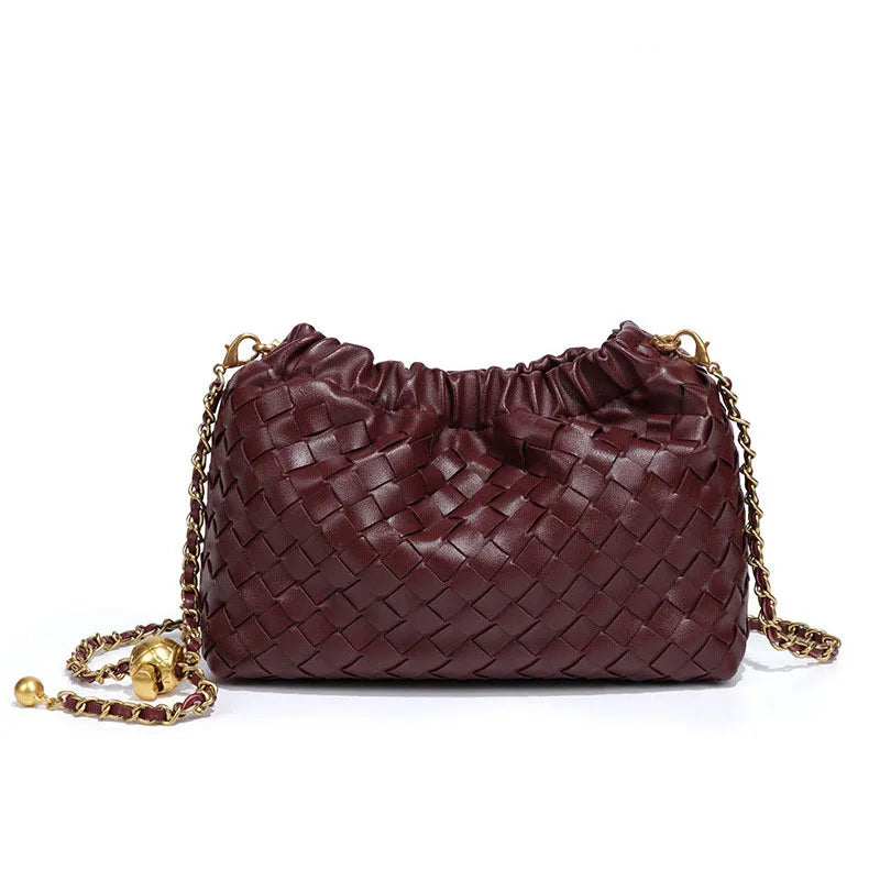 Woven Cloud Chain Bag