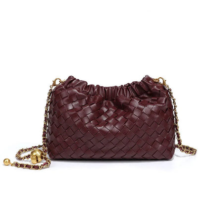 Woven Cloud Chain Bag
