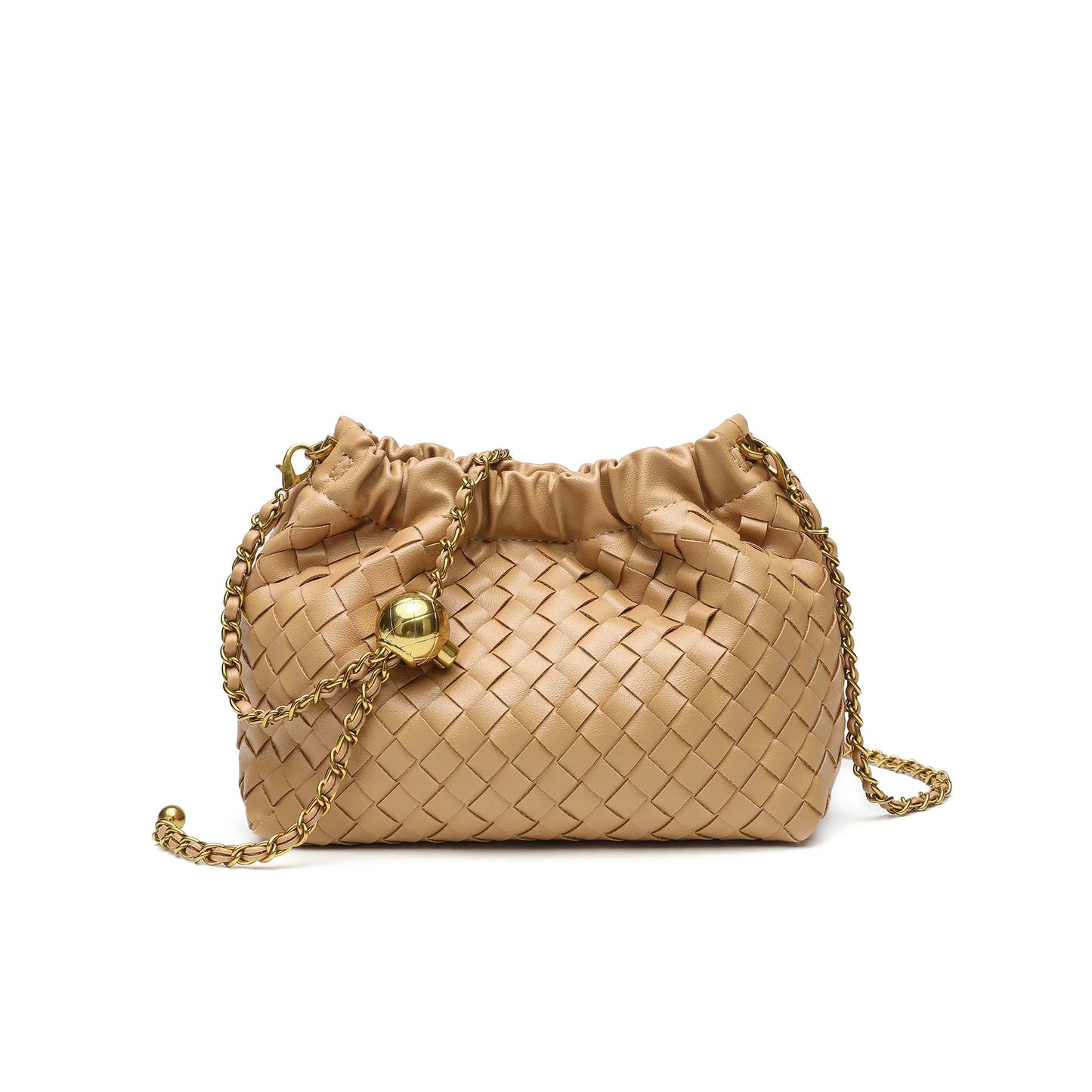 Woven Cloud Chain Bag