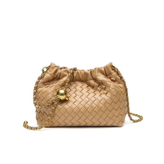 Woven Cloud Chain Bag