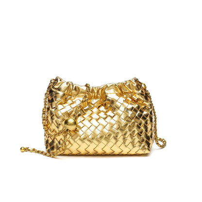 Woven Cloud Chain Bag