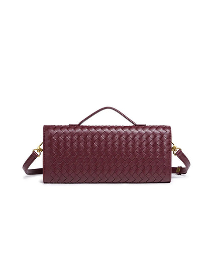 Handwoven Accordion Shoulder Bag