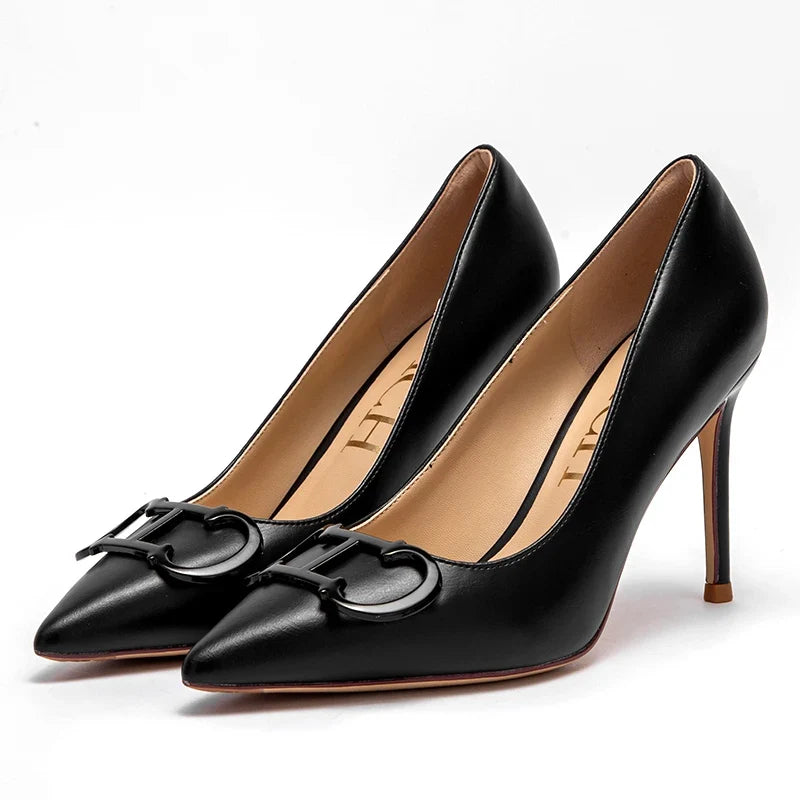 Refined Pointed Stiletto Heels