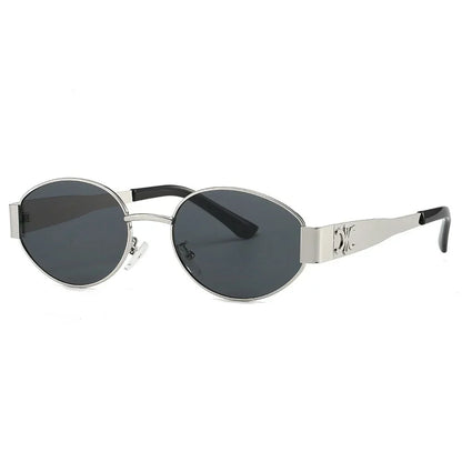Metal Frame Signature Sunglasses
