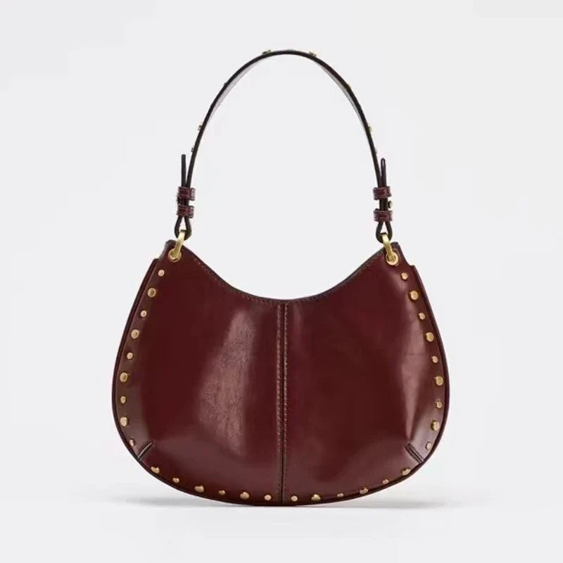 Signature Riveted Chain Bag